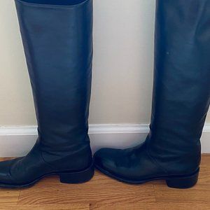Black Leather Boots